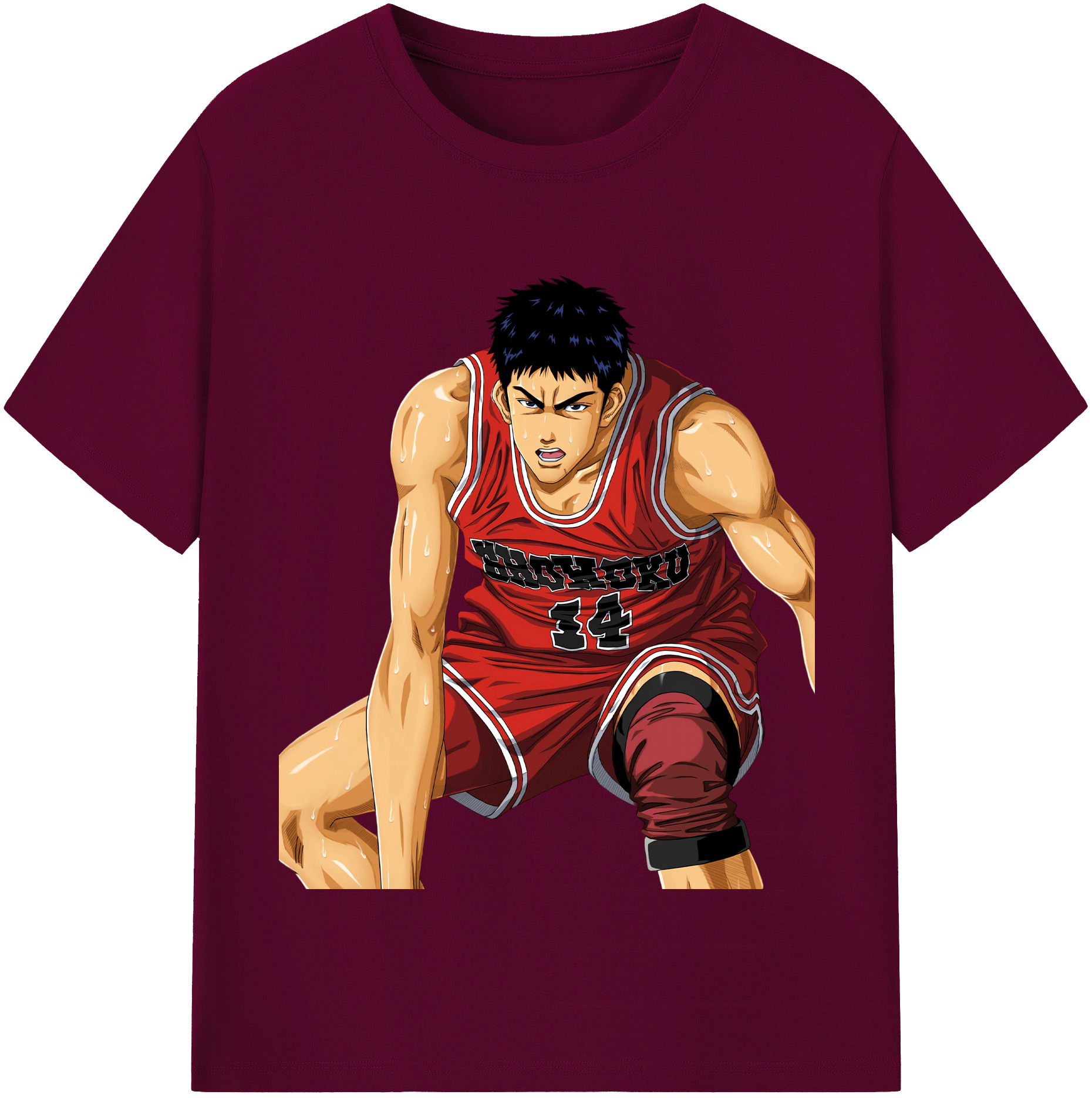 （画像用） SLAM DUNK／スラムダンク レディースカジュアルプリントTシャツ（綿100％）